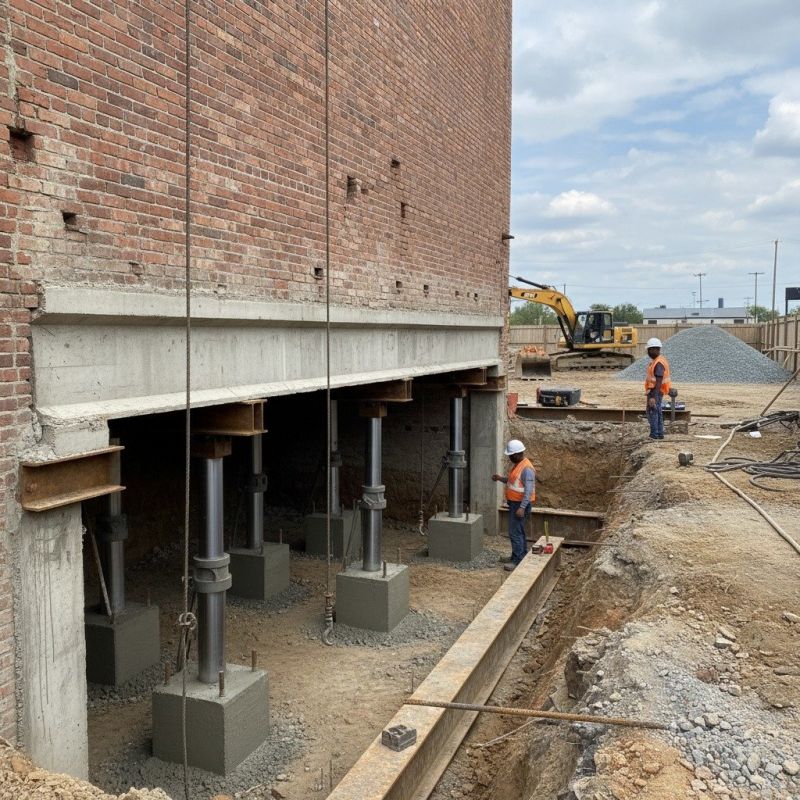 Structural Underpinning in Collingswood, NJ