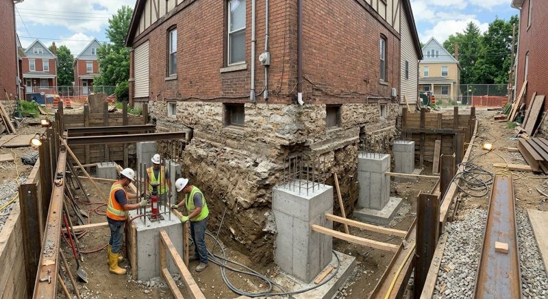 Structural Underpinning in Collingswood, NJ