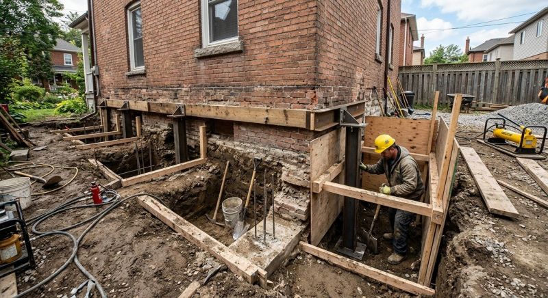 Underpinning Repair in Collingswood, NJ